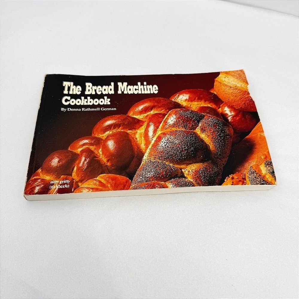 The Bread Machine Cookbook Donna German Vintage Baking Culinary Recipes